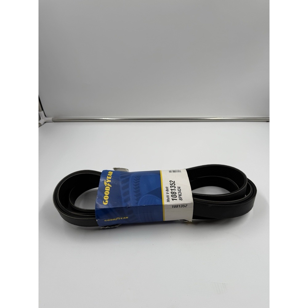 Goodyear Belts 1081352 Serpentile‎ Belt 8rib 135.2" Lenth For 2007-2022 Ford